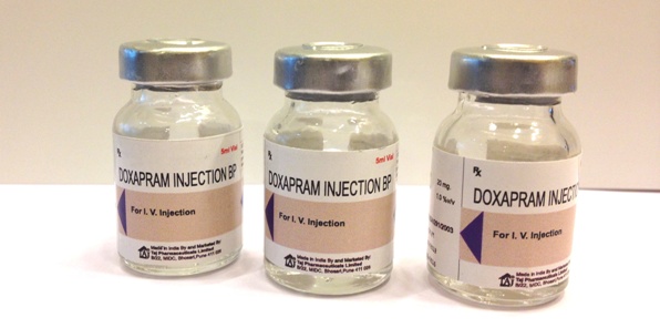 DOXAPRAM INJECTION BP 20 MG/ML SOLUTION FOR INJECTION