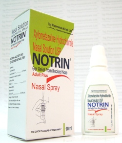Xylometazoline nasal spray
