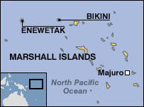Map of Marshall Islands