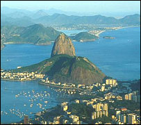 Rio de Janeiro, view of Sugar Loaf Mountain