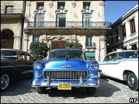 Cuba has not imported cars or car parts from US since 1960 
