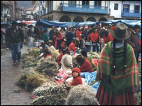 Market in Cuzco, Peru