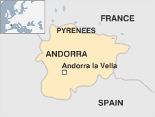 Map of Andrra