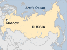Map of Russia