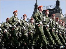 Victory Day parade, Red Square, Moscow 2007
