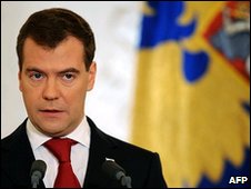 President Dmitry Medvedev