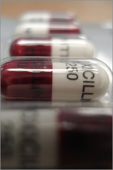 Antibiotics capsule