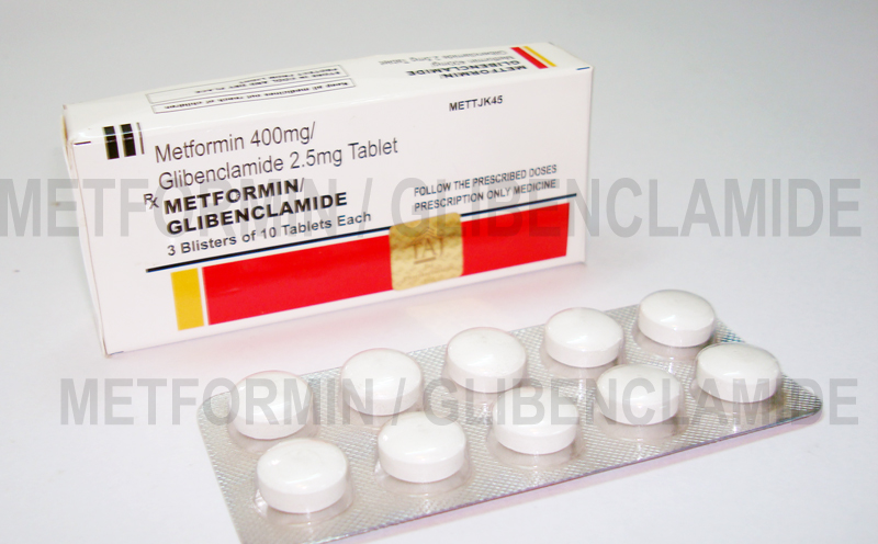 Glibenclamide 5mg Metformin 500 Mg Tablets