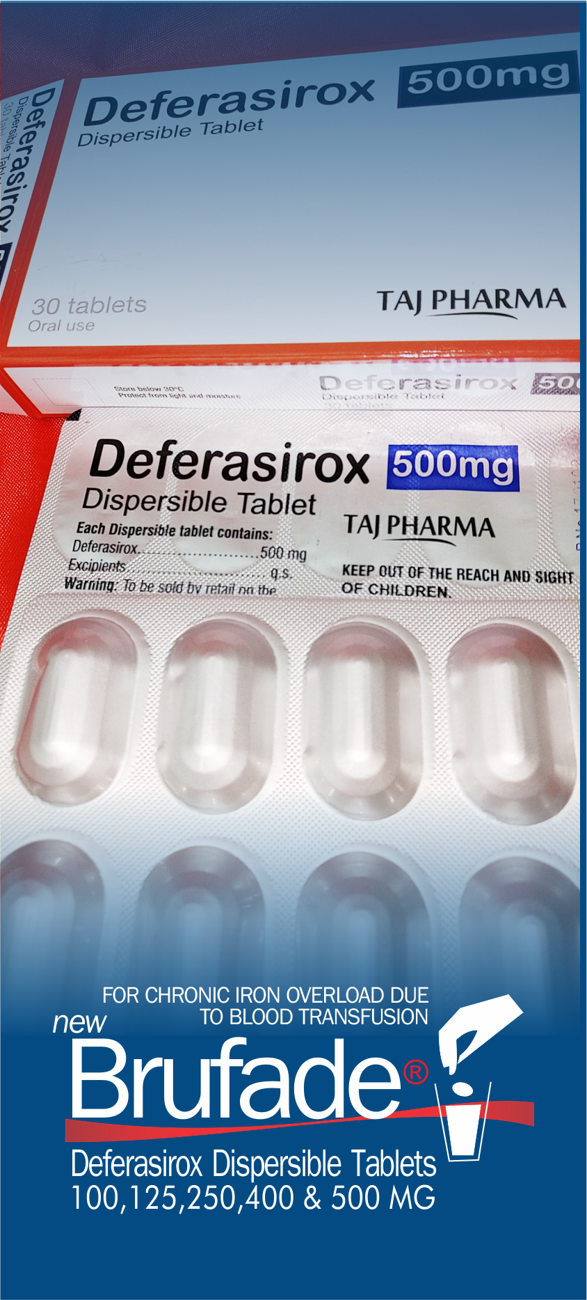 Deferasirox, Deferasirox manufacturer treat iron overload and exporter