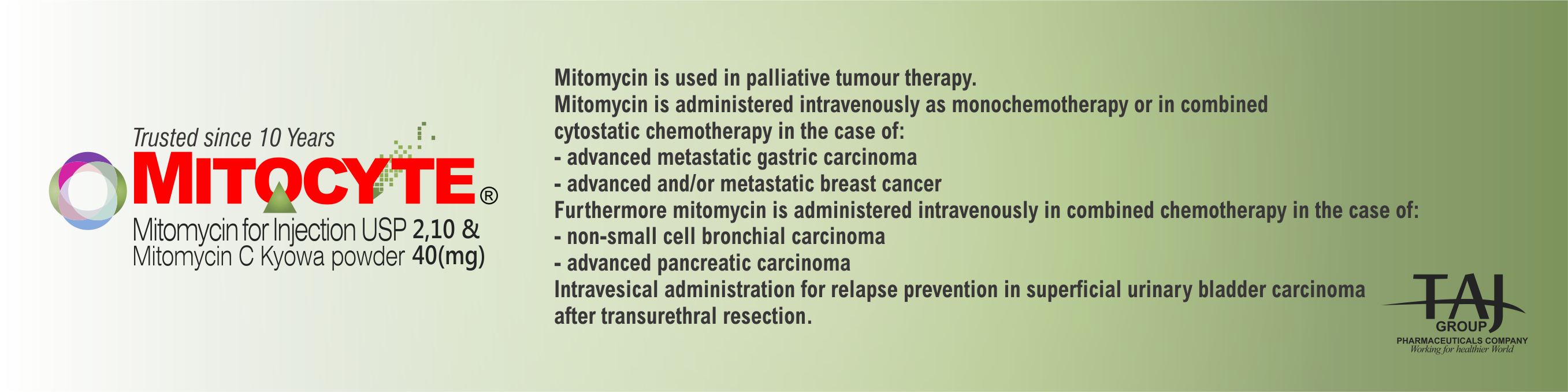 Mitomycin for Injection