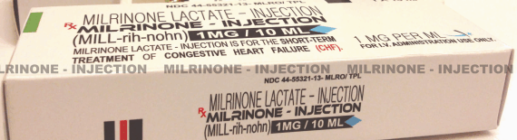 Milrinone 10mg/10ml solution for injection ampoules