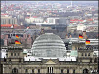 Reichstag, Berlin (2005): Home of Germany's lower house of   parliament 