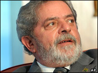 Brazilian President Luiz Inacio Lula da Silva