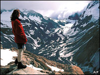 Glacier, Mount Cook National Park, New Zealand