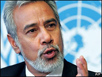 East Timor's Xanana Gusmao