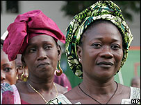 Voters in Gambia's 2006 polls