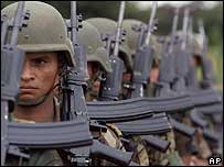 Colombian soldiers