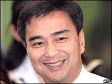 Thai Prime Minister Abhisit Vejjajiva