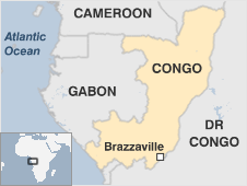 Map of Congo