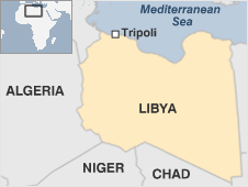 Map of Libya