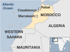 Map of Morocco