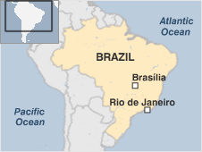 Map of Brazil