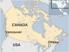 Map of Canada