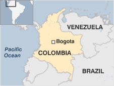 Map of Colombia