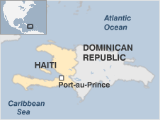 Map of Haiti