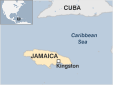 Map of Jamaica