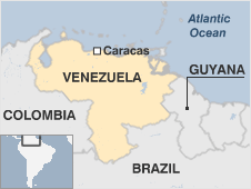 Map of Venezuela