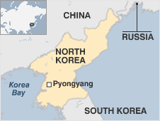 Map of North Korea