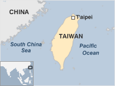 Map of Taiwan