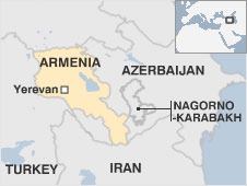 Map of Armenia