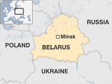 Map of Belarus