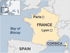 Map of France