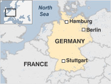 Map of Germany