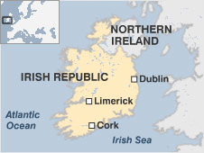 Map of Ireland