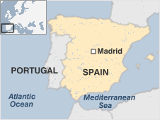 Map of Spain