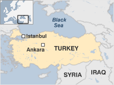 Map of Turkey