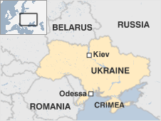 Map of Ukraine