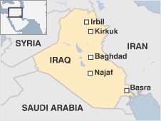 Map of Iraq