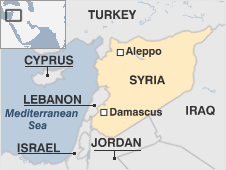 Map of Syria