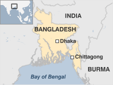 Map of Bangladesh