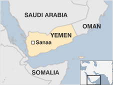 Map of Yemen