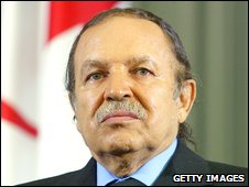 Algerian President Abdelaziz Bouteflika