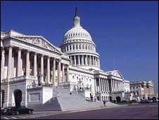 Capitol, Washington DC: Seat of Congress, the law-making branch of   government