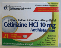 Cetirizine Hcl 10mg