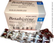 Betahistine hcl tablets